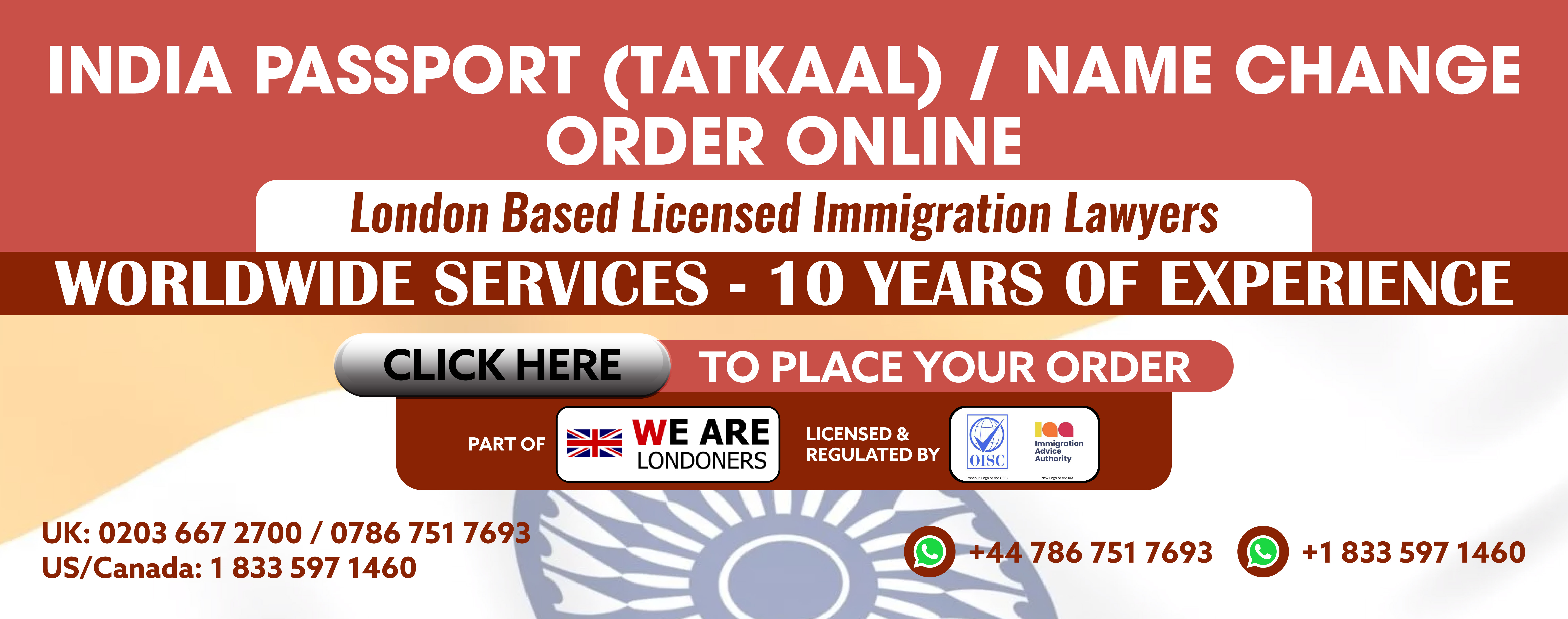 Indian Tatkal Passport Agents